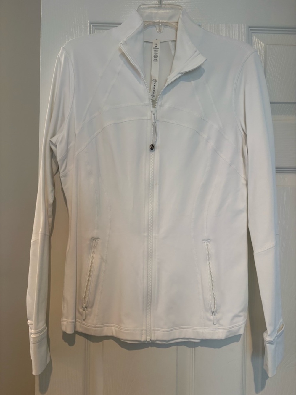 lululemon athletica White Full-Zip Utility Jacket